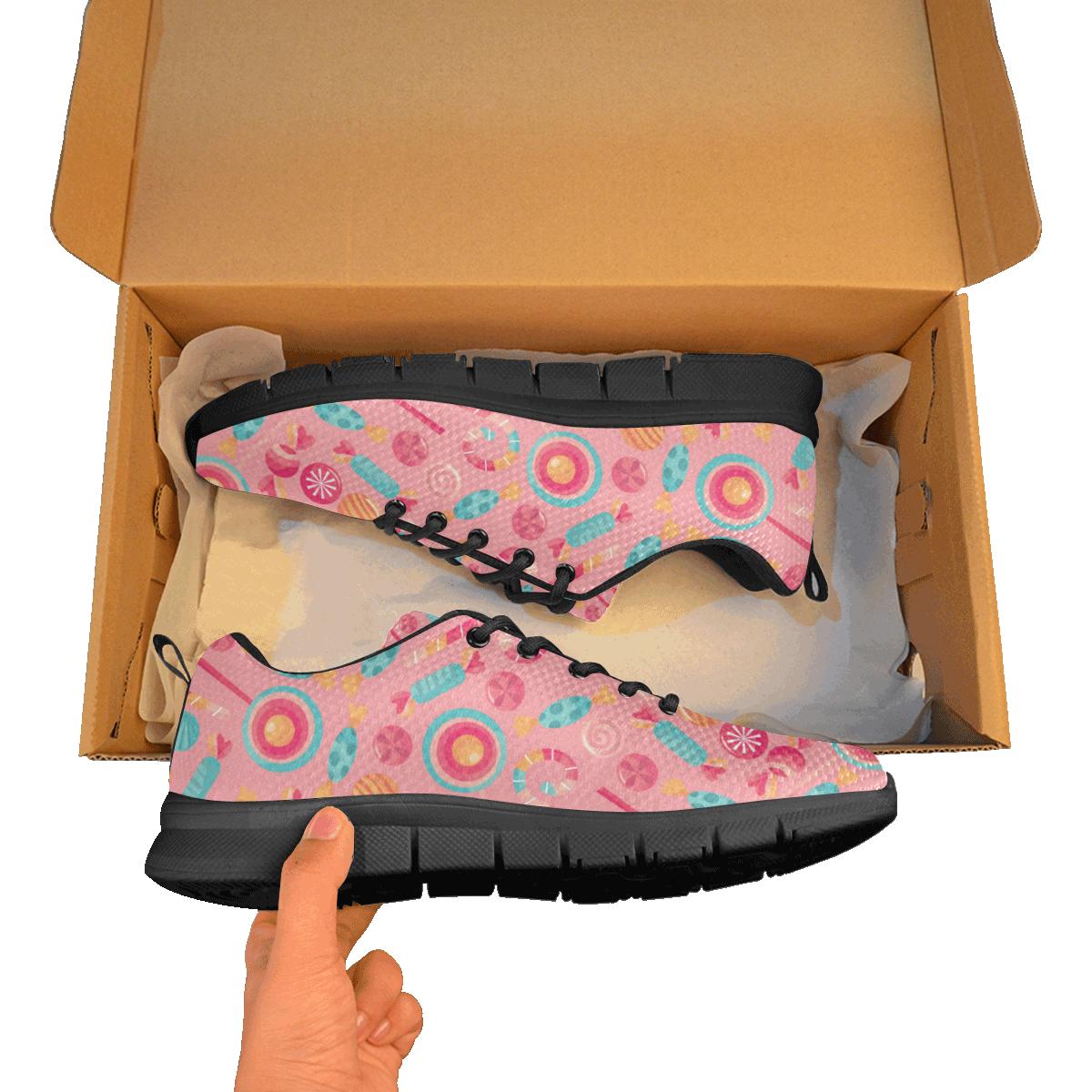 Colorful Candy Pattern Men’S Sneaker Shoes