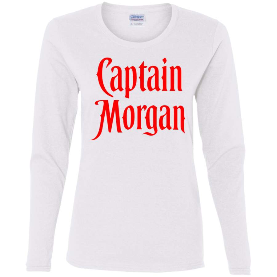 AGR Captain Morgan Ladies’ Cotton LS T-Shirt