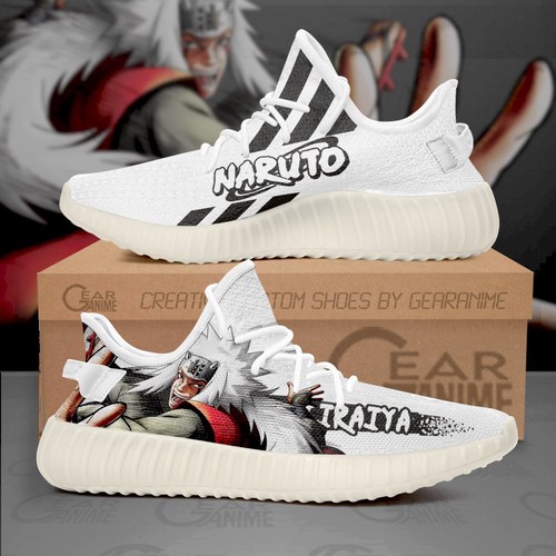 Best Jiraiya Yeezy Shoes Naruto Custom Anime Shoes For Sale