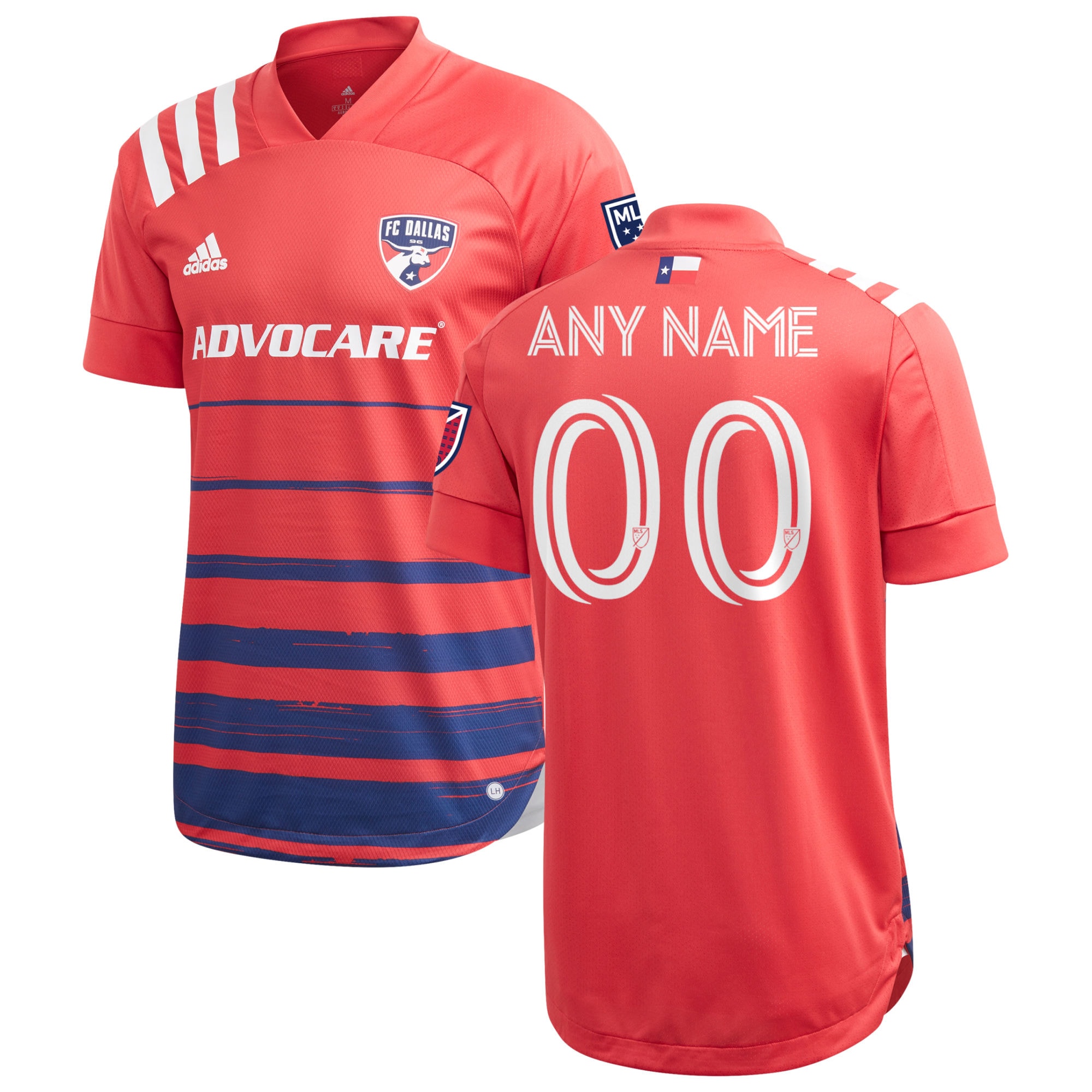 FC Dallas 2020 Legacy EQT Custom Authentic Jersey – Red