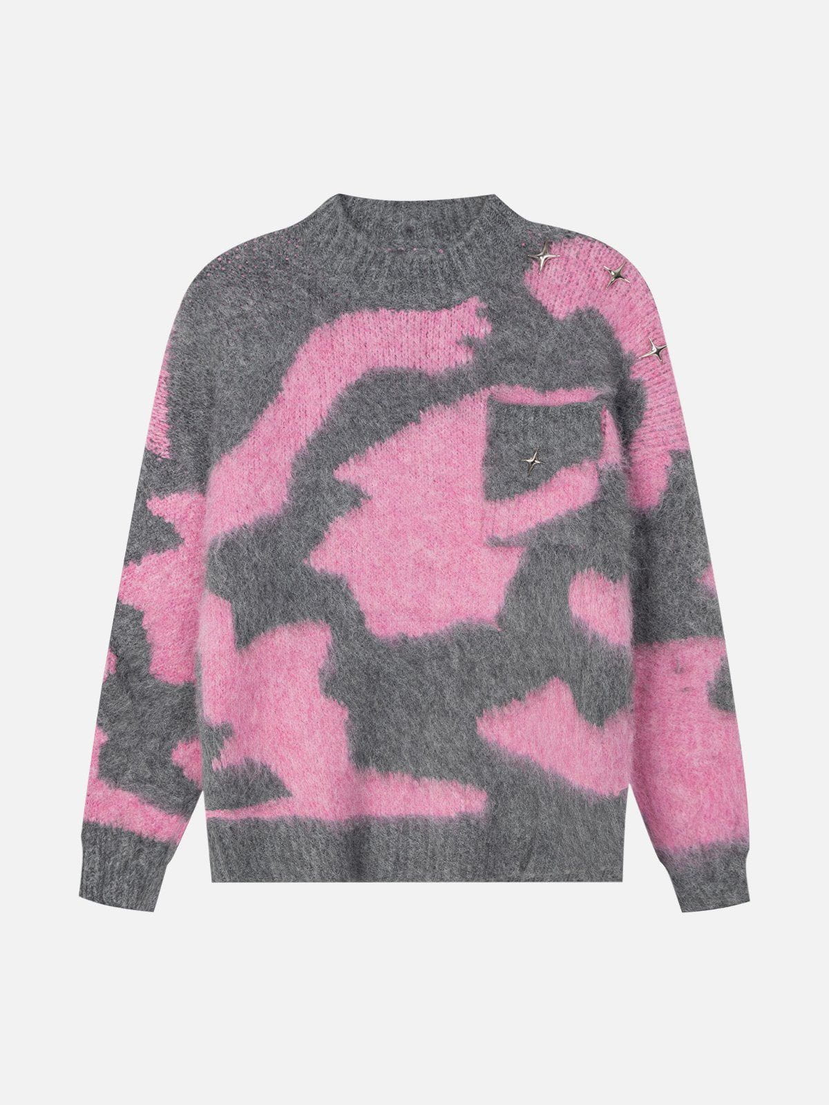 Talishko™ – Tie Dye Mohair Sweater