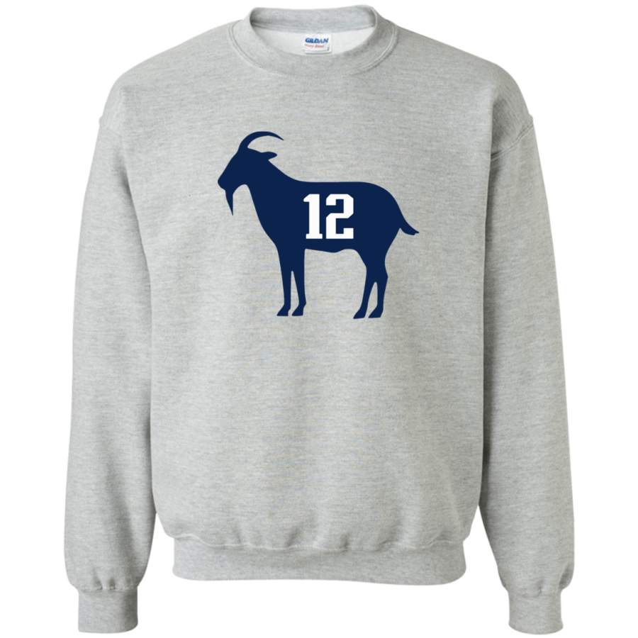 AGR goat tb12 tom Brady Crewneck Pullover Sweatshirt