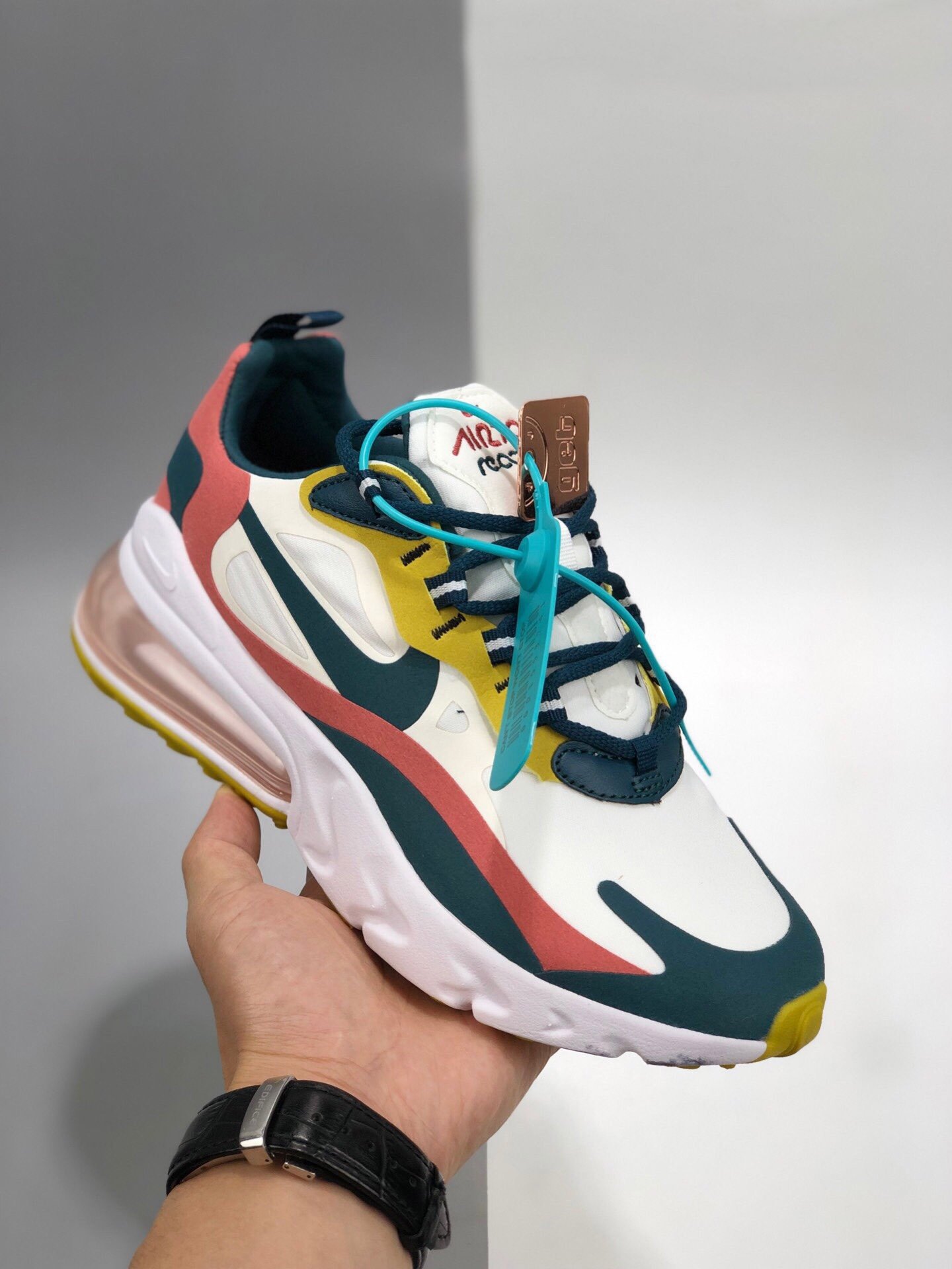 Nike Air Max 270 React Midnight Turquoise CT1264-103 5339820