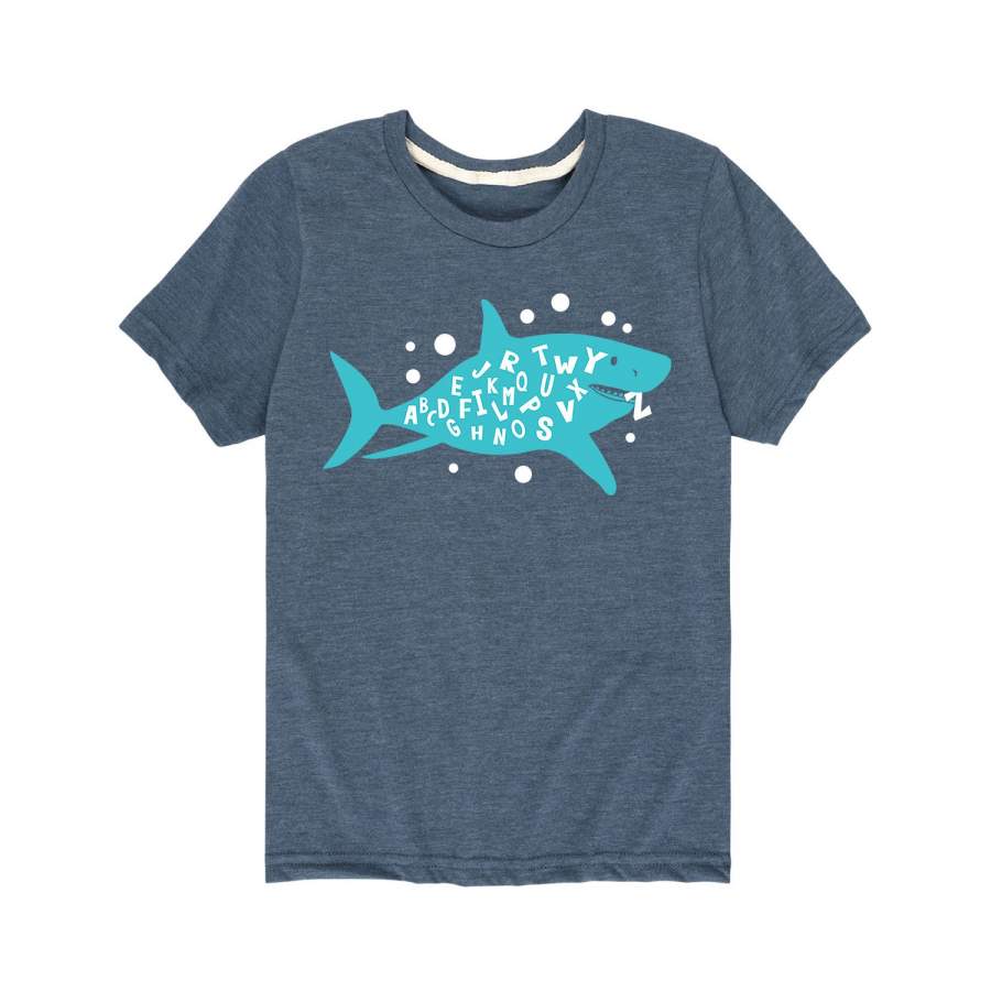 Alphabet Shark – Toddler Short Sleeve T-Shirt