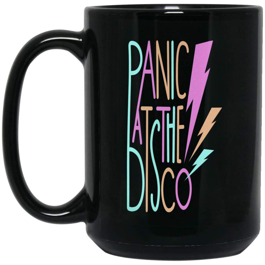 Panic At The Disco Women’s Funny Black Big Mug