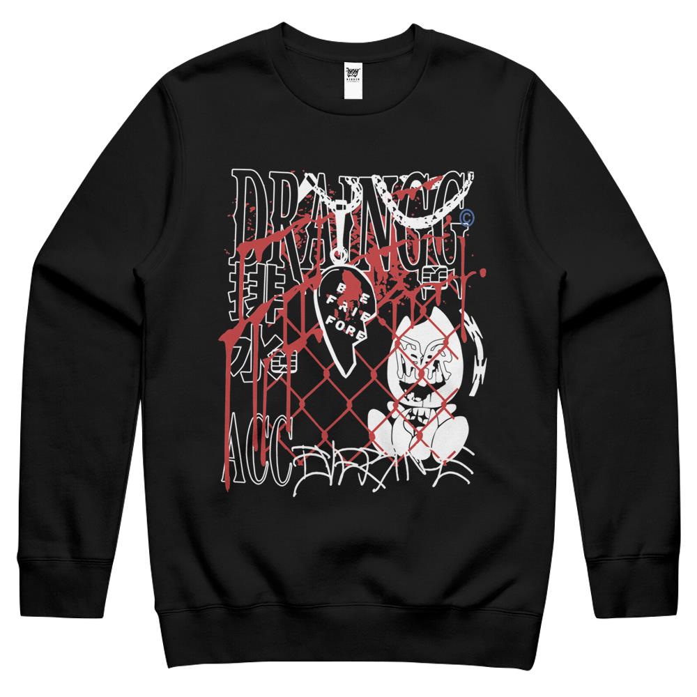 Drain Gang Merch Crewneck Sweatshirt