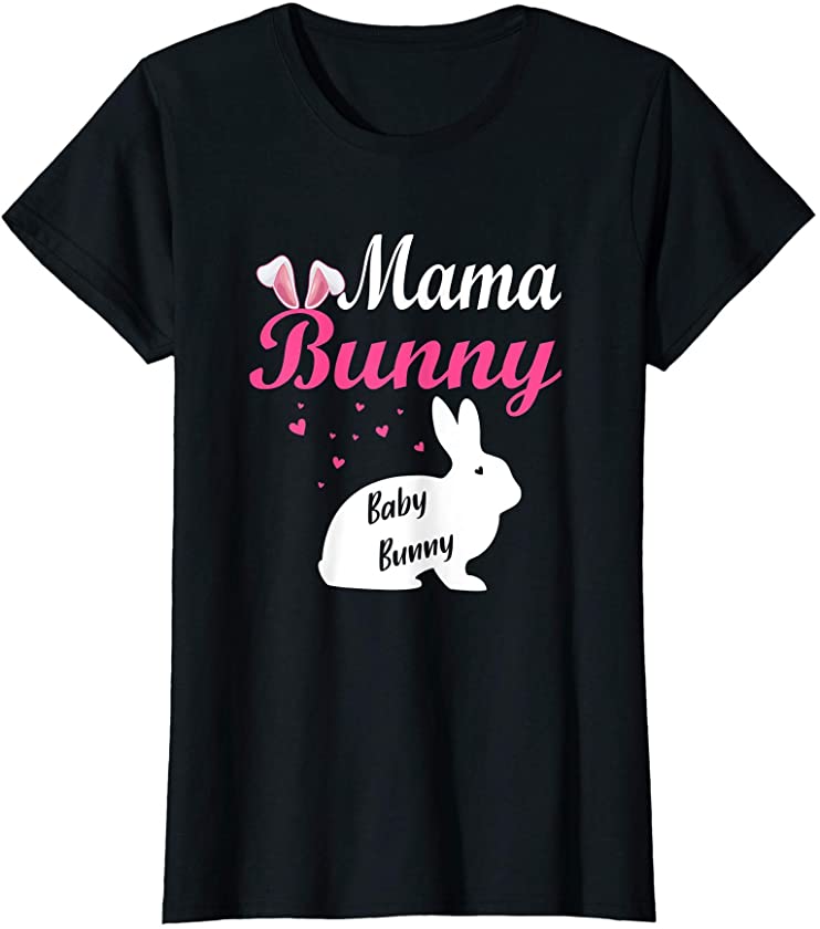 Mama Bunny Cute Matching Family Easter T-Shirt