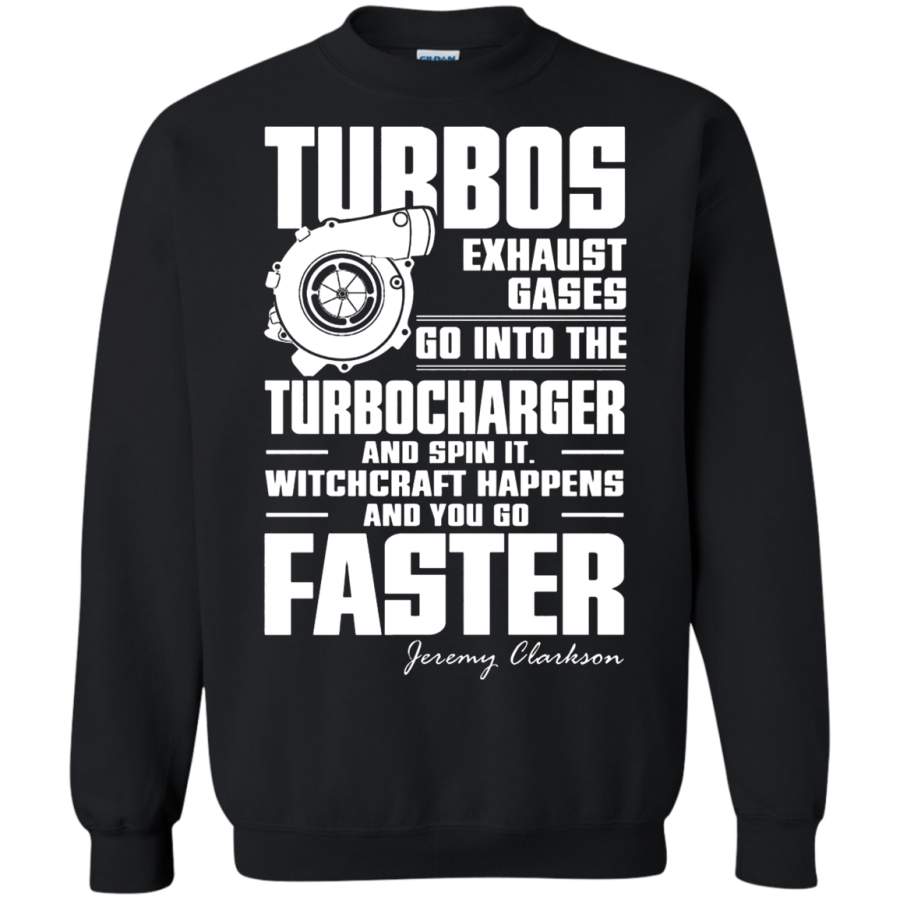 AGR Witchcraft Happens And You Go Faster Top Gear Sweatshirt