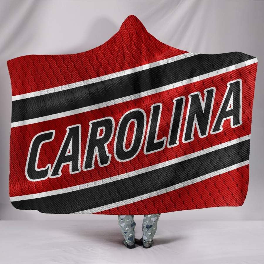 Carolina Hurricanes Unofficial Hockey Jersey Hoodie Blanket