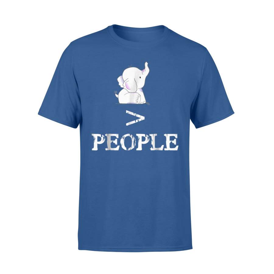 Elephants Over People Gift For Elephant Lovers T-Shirt