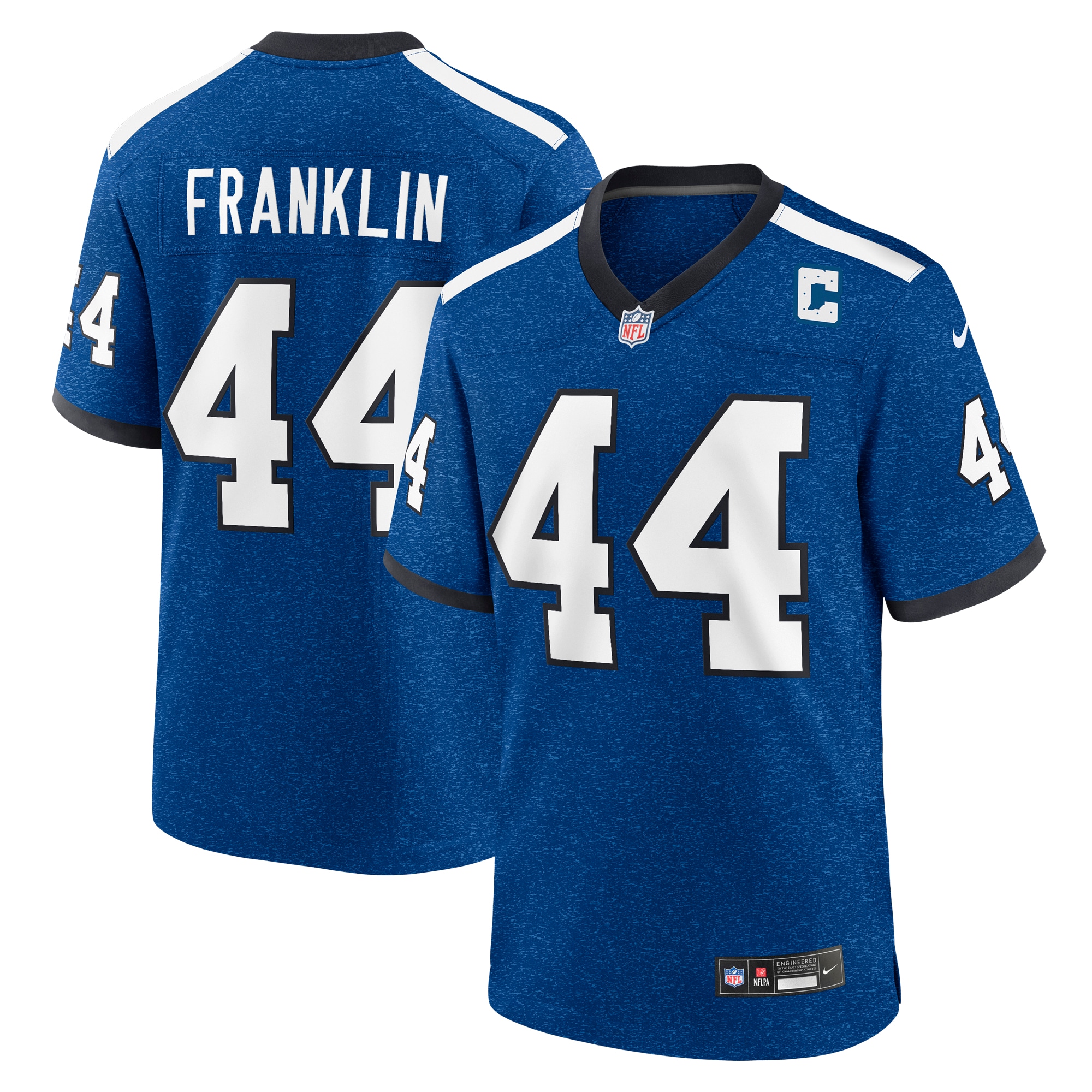 Zaire Franklin Indianapolis Colts Indiana Nights Alternate Game Jersey – Royal