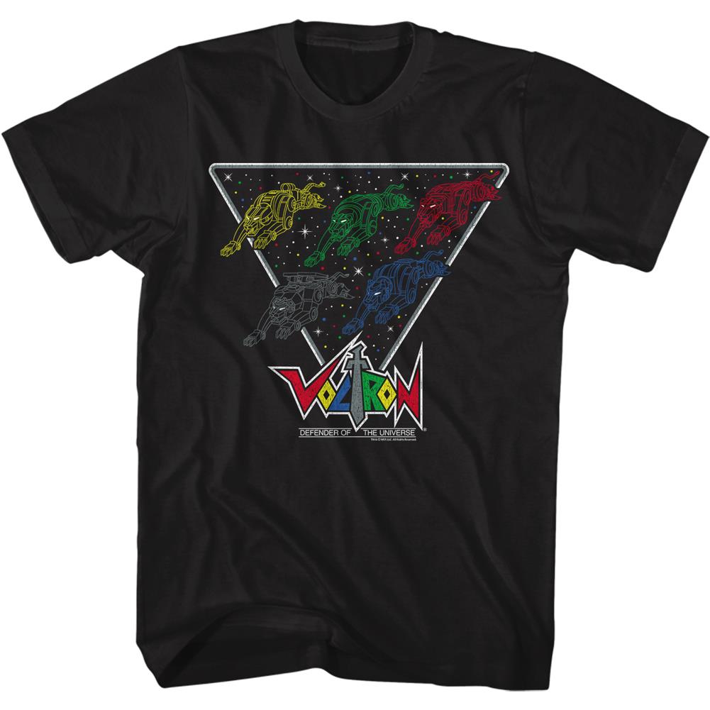 Voltron Special Order Lion Formation Adult Short-Sleeve T-Shirt