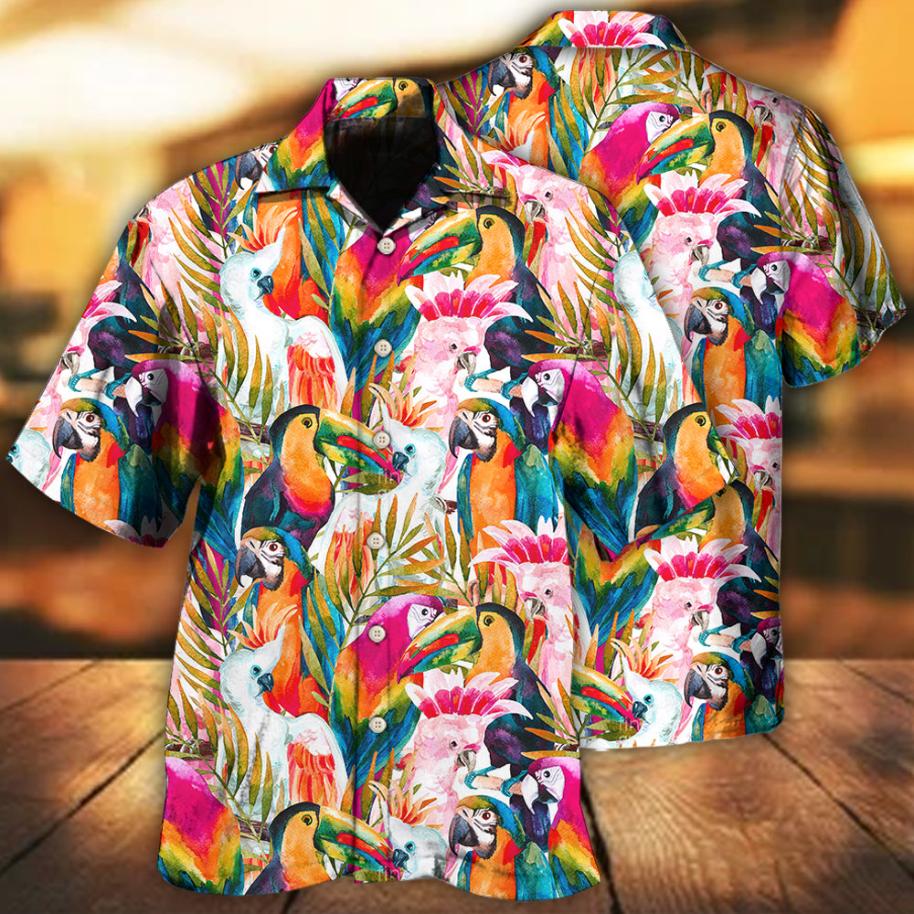 Parrot Colorful Style Hawaii Shirt Ha53639