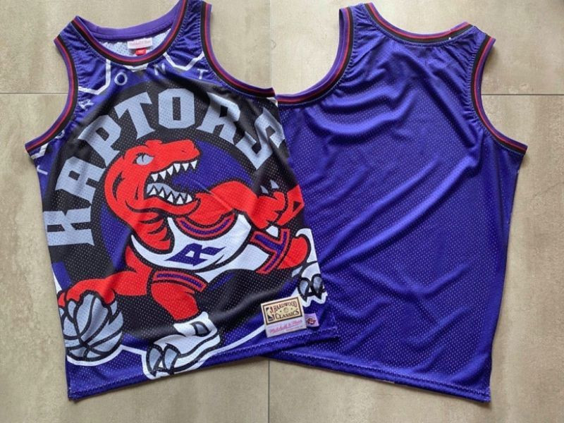 Toronto Raptors NBA New Arrival Big Face Blue Jersey