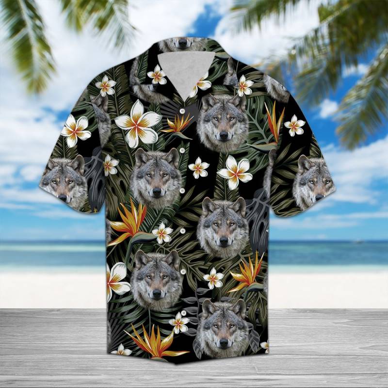 Wolf Tropical D1707 – Hawaiian Shirt