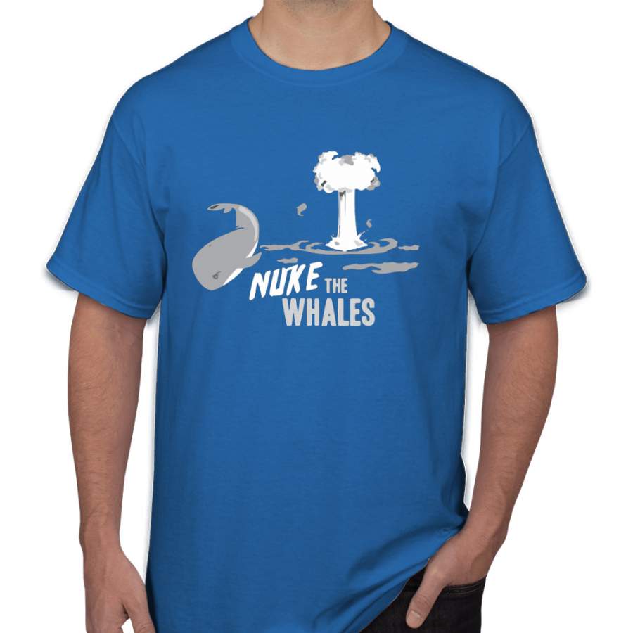 Nuke The Whales Men T-Shirt