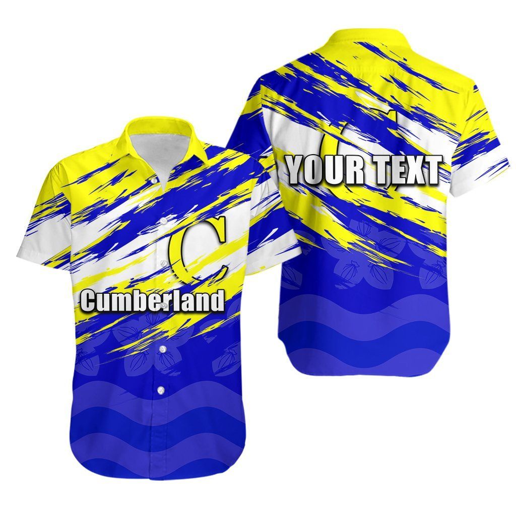 (Custom Personalised)Cumberland Rugby Hawaiian Shirt Th4