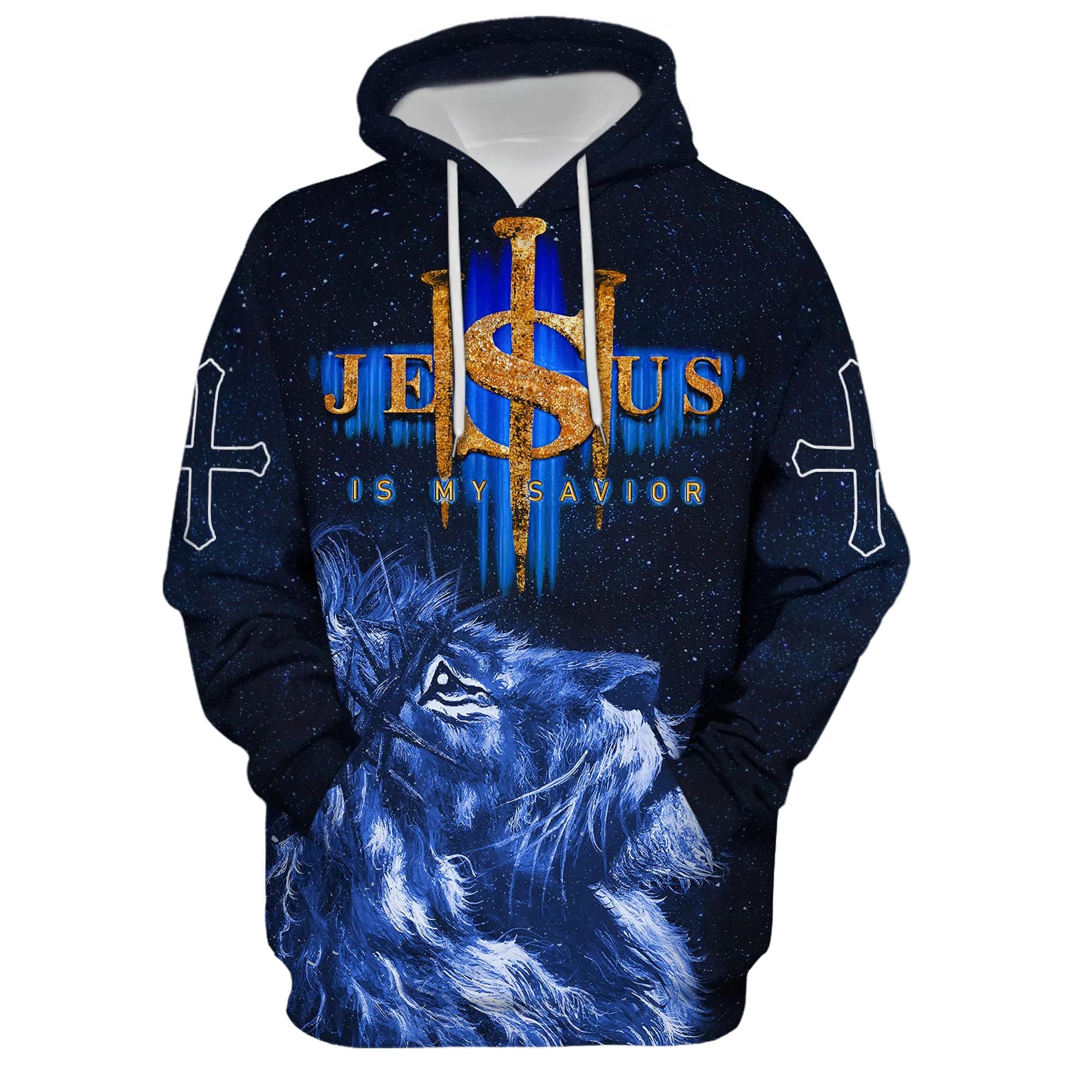 Jesus Is My Savior Hoodie  Men & Women Christian Hoodie  3D Printed Hoodie