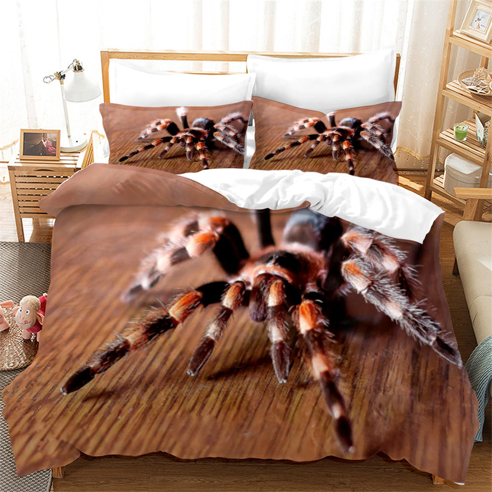 3D Animal Spider Pattern Quilt Cover Set Bedding Set Duvet Cover Pillowcases 93