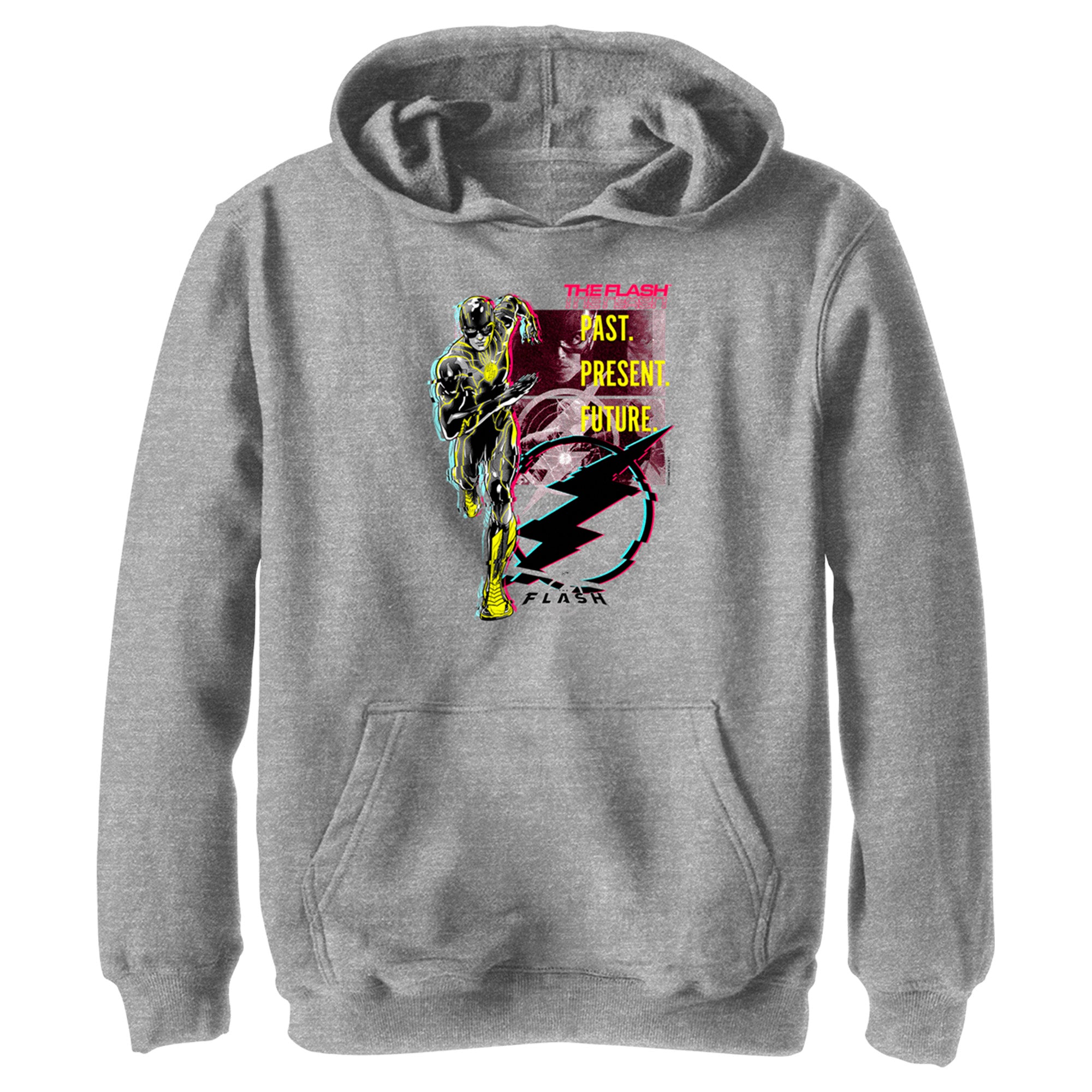 Boy’S The Flash Barry Allen Glitch Pull Over Hoodie