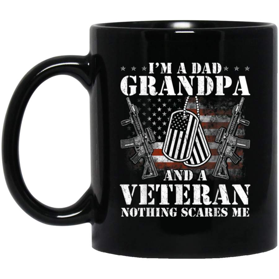 Im A Dad Grandpa Mug Veteran Fathers Day Shirts Gift