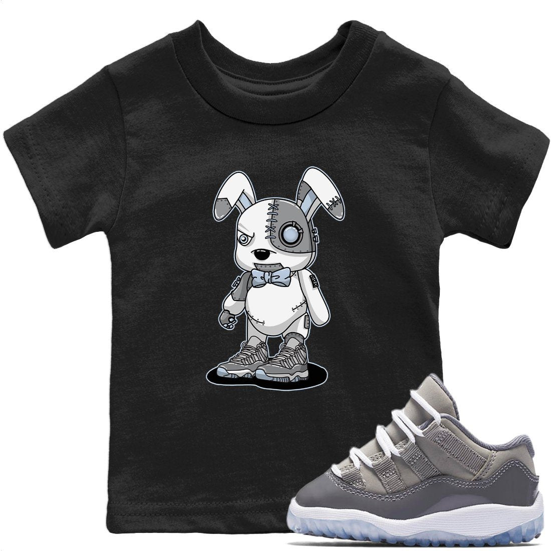 Cyborg Bunny T-Shirt – Air Jordan 11 Cool Grey Baby & Youth