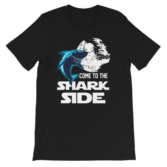 Come To The Shark Side Tshirt Shark Lover Father S Day Gift Short Sleeve Unisex T Shirt