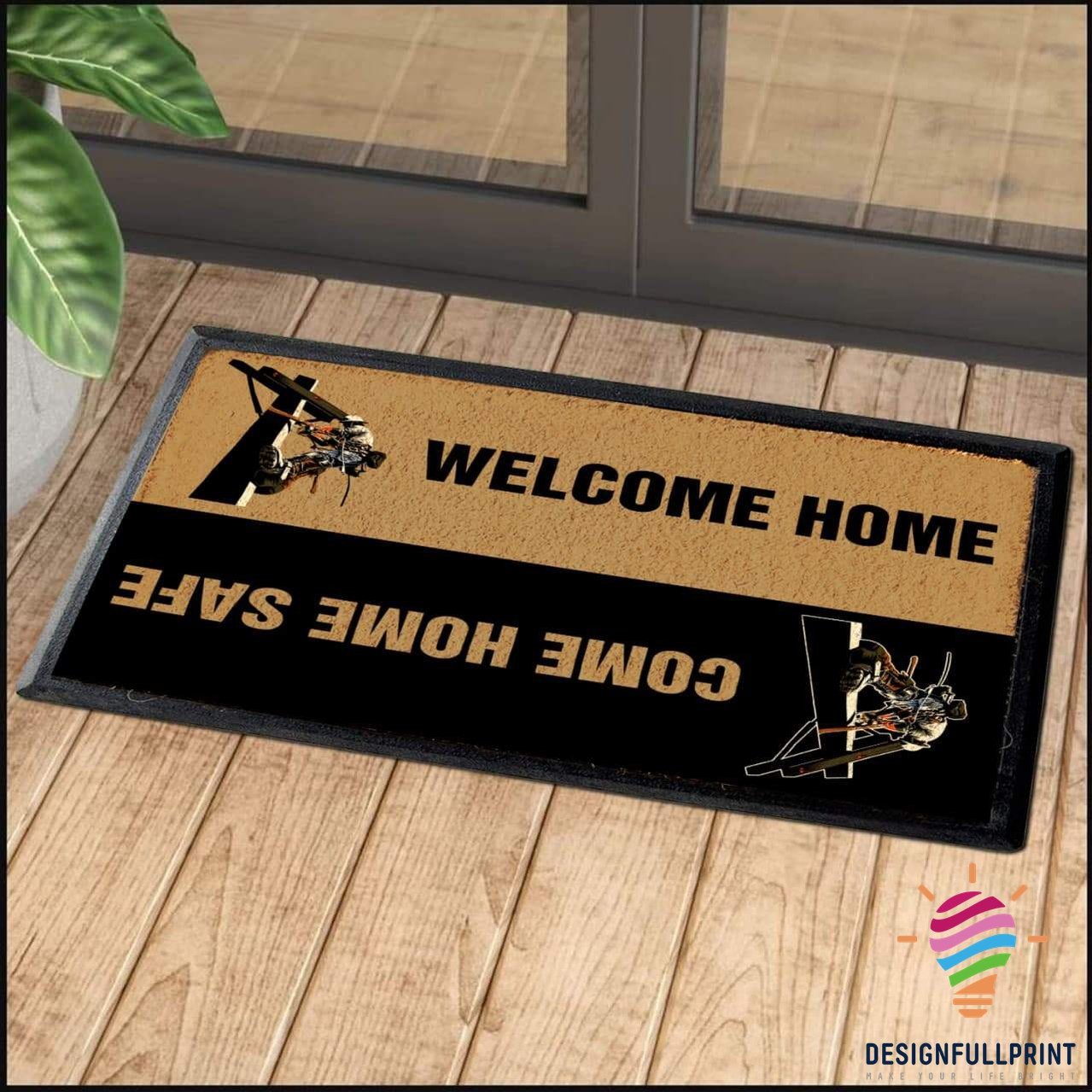 Limena Non-Slip Rubber Backing Doormat Rug Carpet Lh