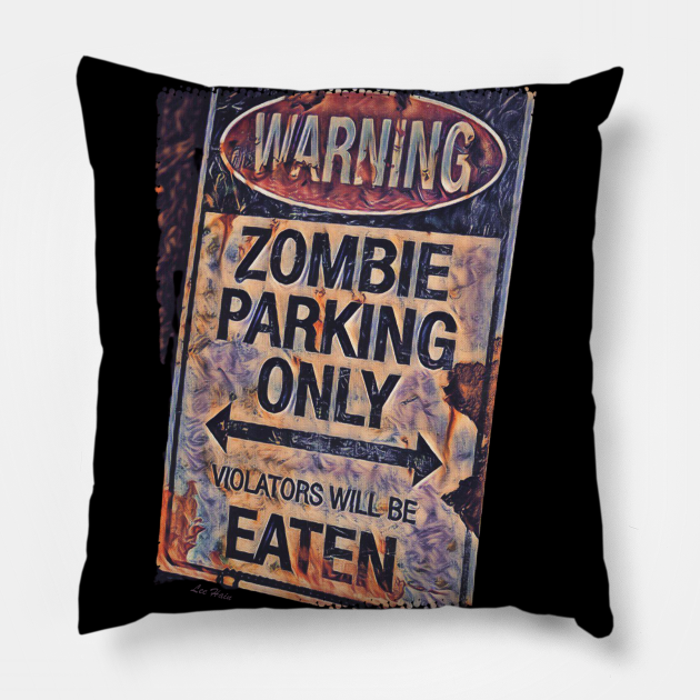 Zombie Parking Pillows, Halloween Pillow, Best Pilow, Halloween Decorations, Halloween Decor