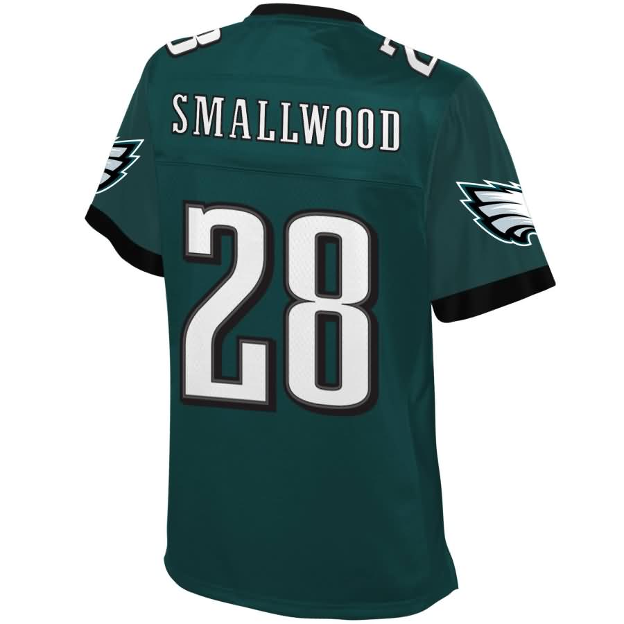 Wendell Smallwood Philadelphia Eagles NFL Pro Line Womens Player Jersey – Midnight Green