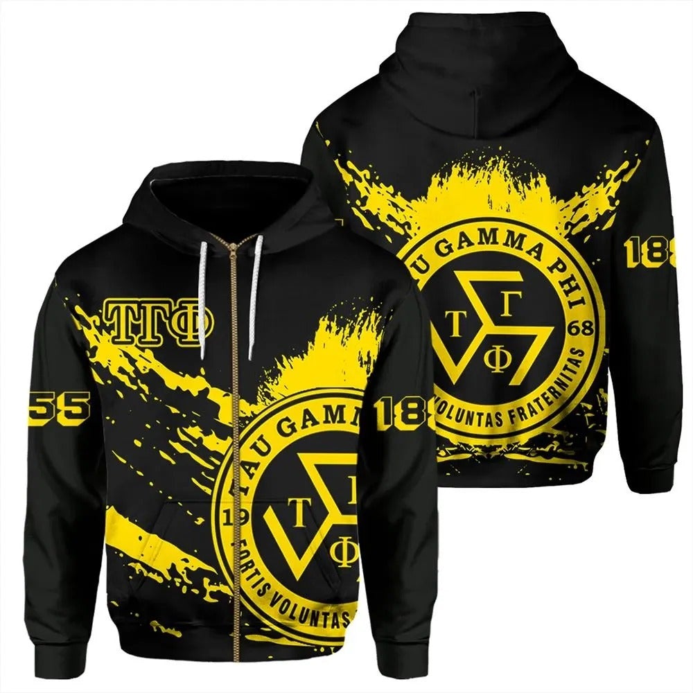 Tau Gamma Phi African Hoodie All Over Print