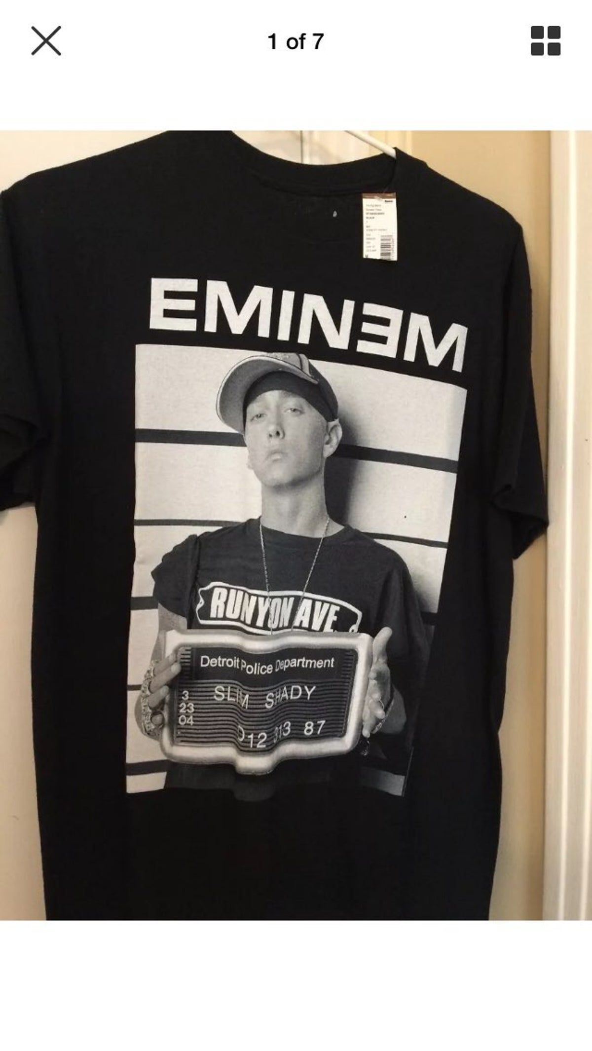 New Eminem Jail Line Up Shirt