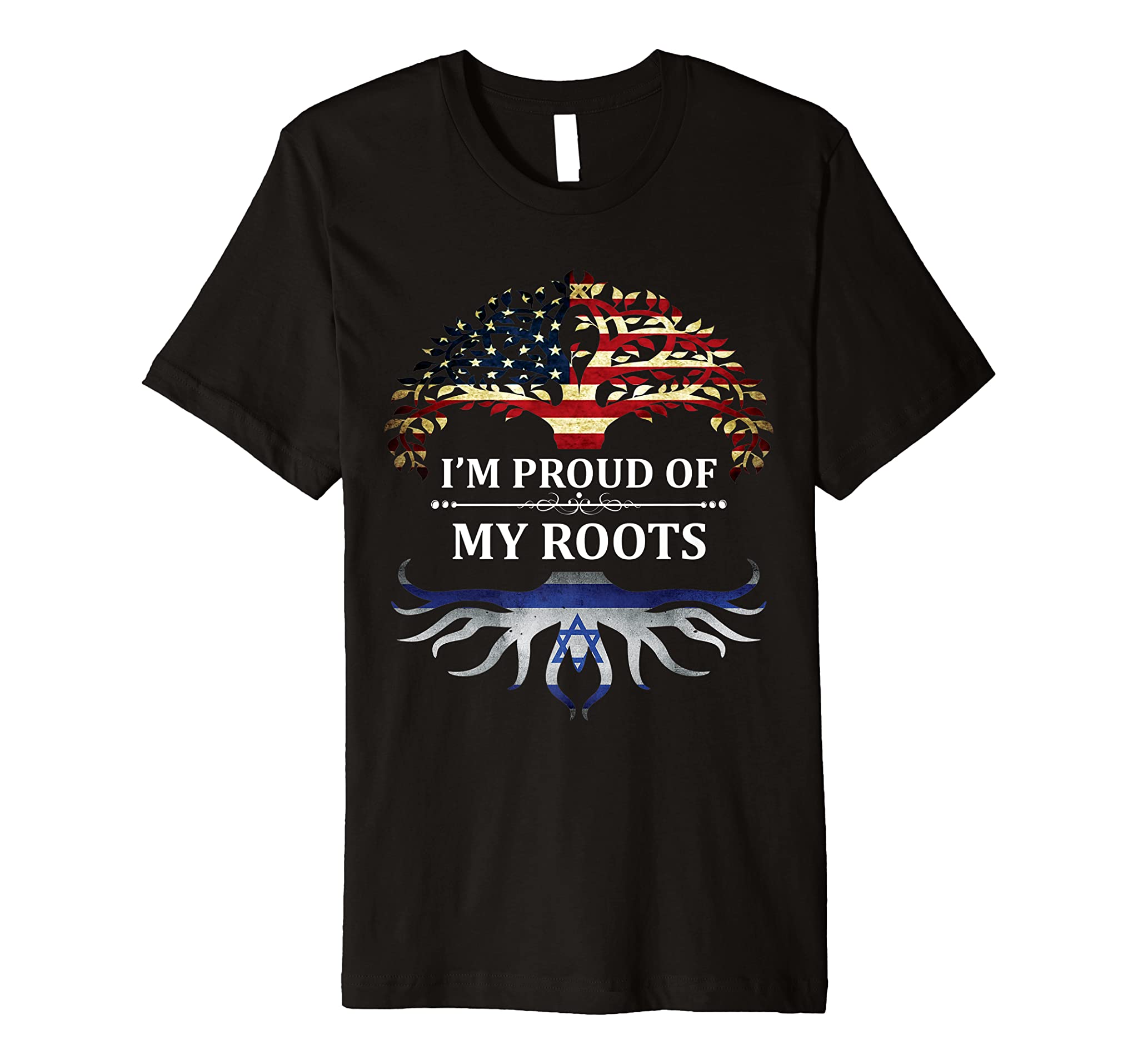 American Israel Roots tShirt Independence Day 70 Jewish Flag