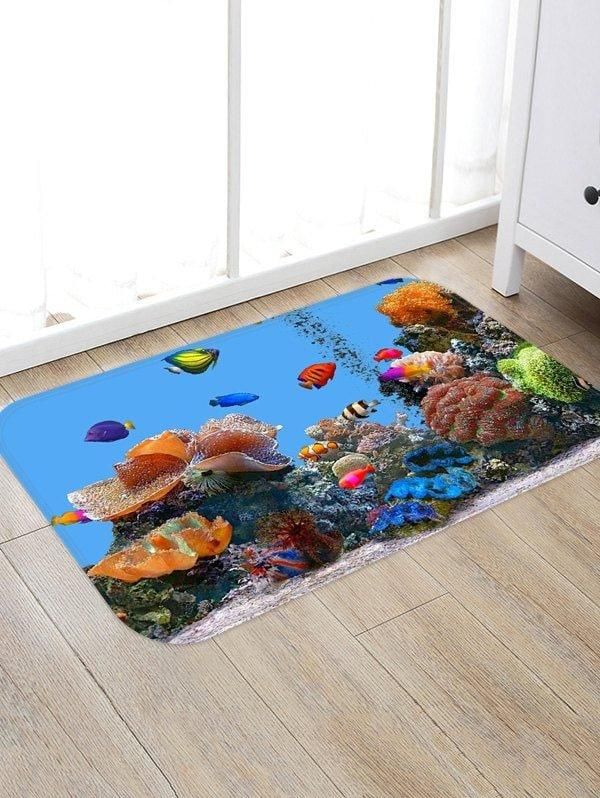 Seafloor Fish 3D Clh071093D Doormat