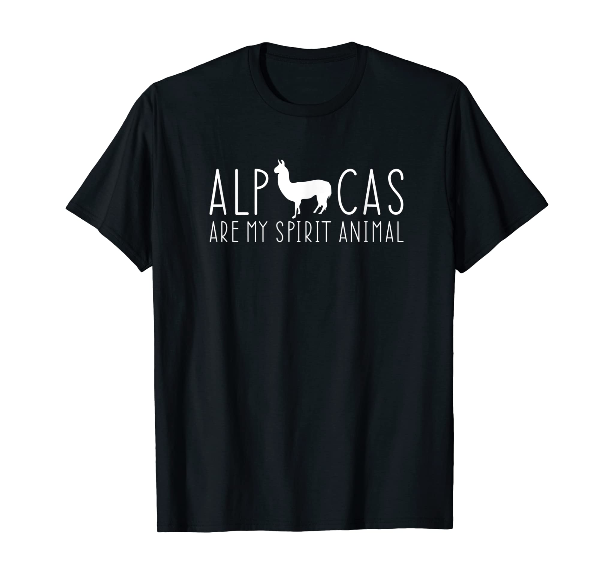 Alpacas Are My Spirit Animal Lama Llama Faith Peru Farm T-Shirt