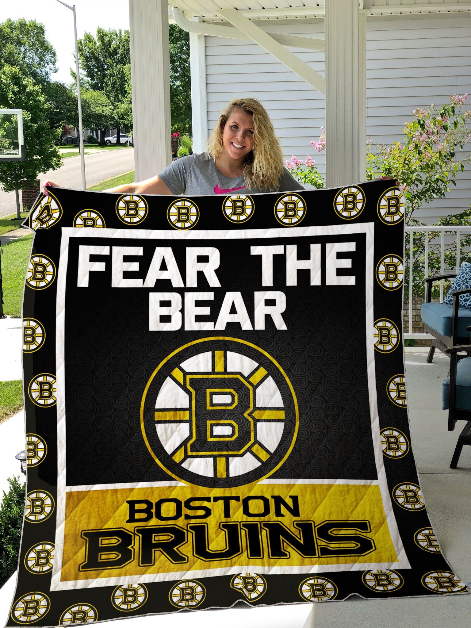 Boston Bruins Quilt TN230913