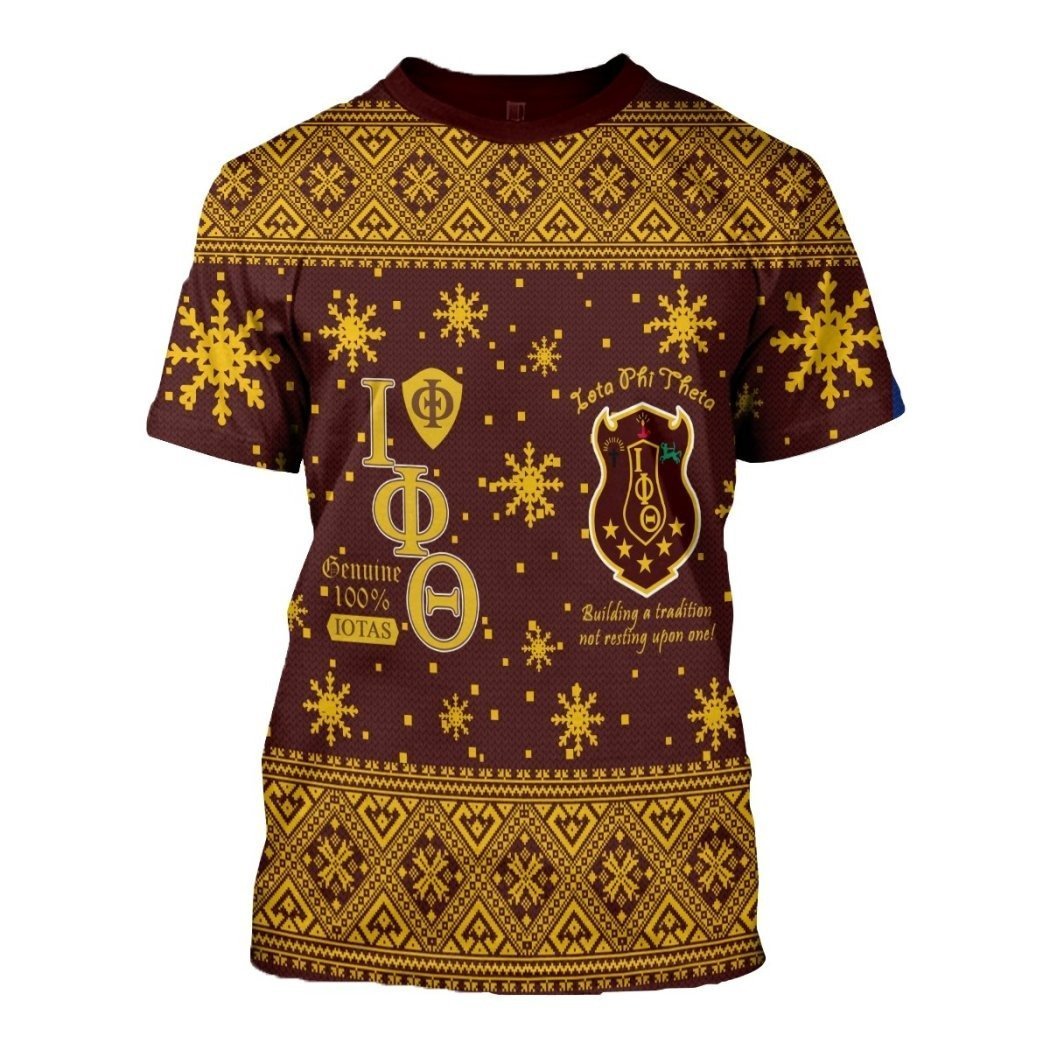 Greek Life T-Shirt – Iota Phi Theta Baltimore Christmas T-Shirt J5