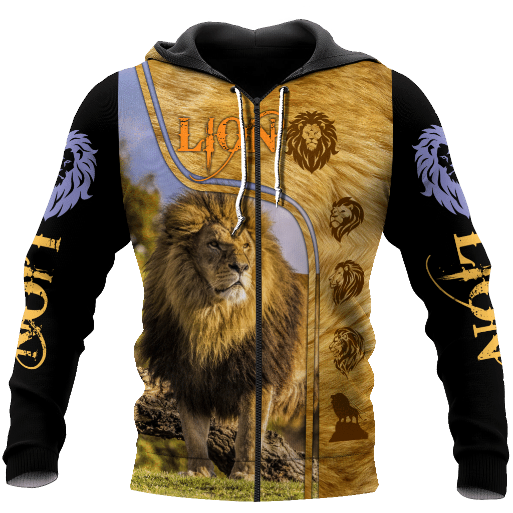 3D LION HOODDIE TDT282008A10YU