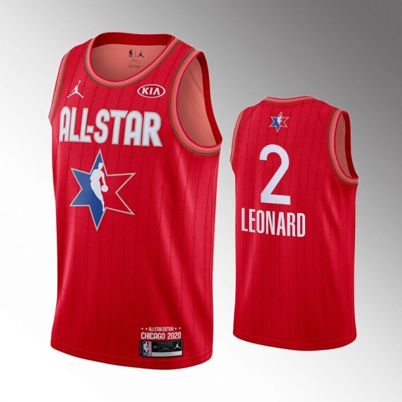 Toronto Raptors Kawhi Leonard #2 NBA 2020 New Arrival Red Jersey