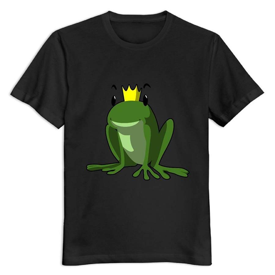 Frog Music O Neck T Shirt White Cheap Summer Fashion Short Sleeved T-Shirt