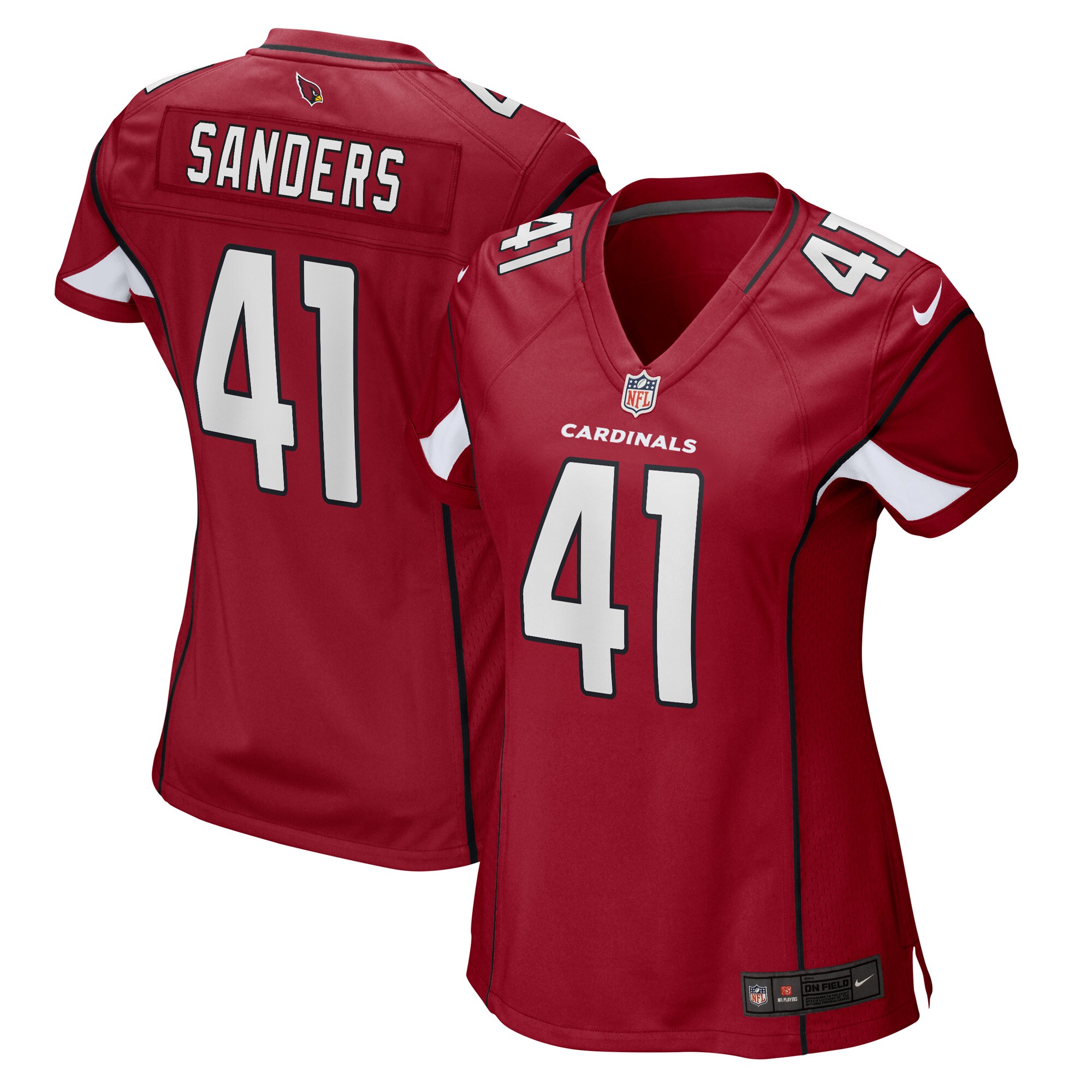 Myjai Sanders Arizona Cardinals Women's Game Player Jersey – Cardinal