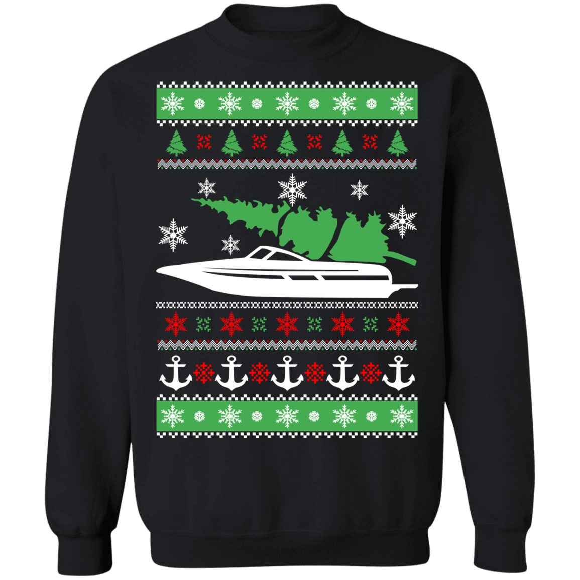 Boat Ugly Christmas Sweater