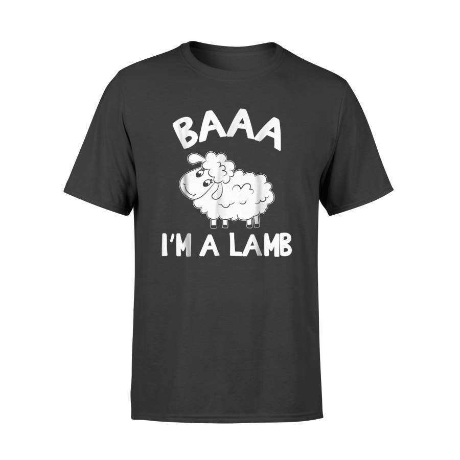 Baaa I’m A Lamb Wool Sheep Farming Costume T-Shirt