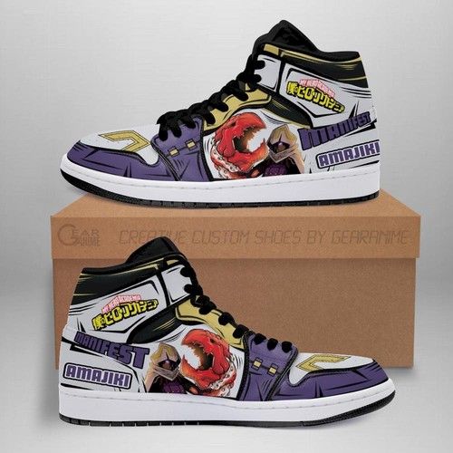 Tamaki Amajiki Jordan Sneakers Skill My Hero Academia Anime Shoes Pt04 Jordan Sneaker