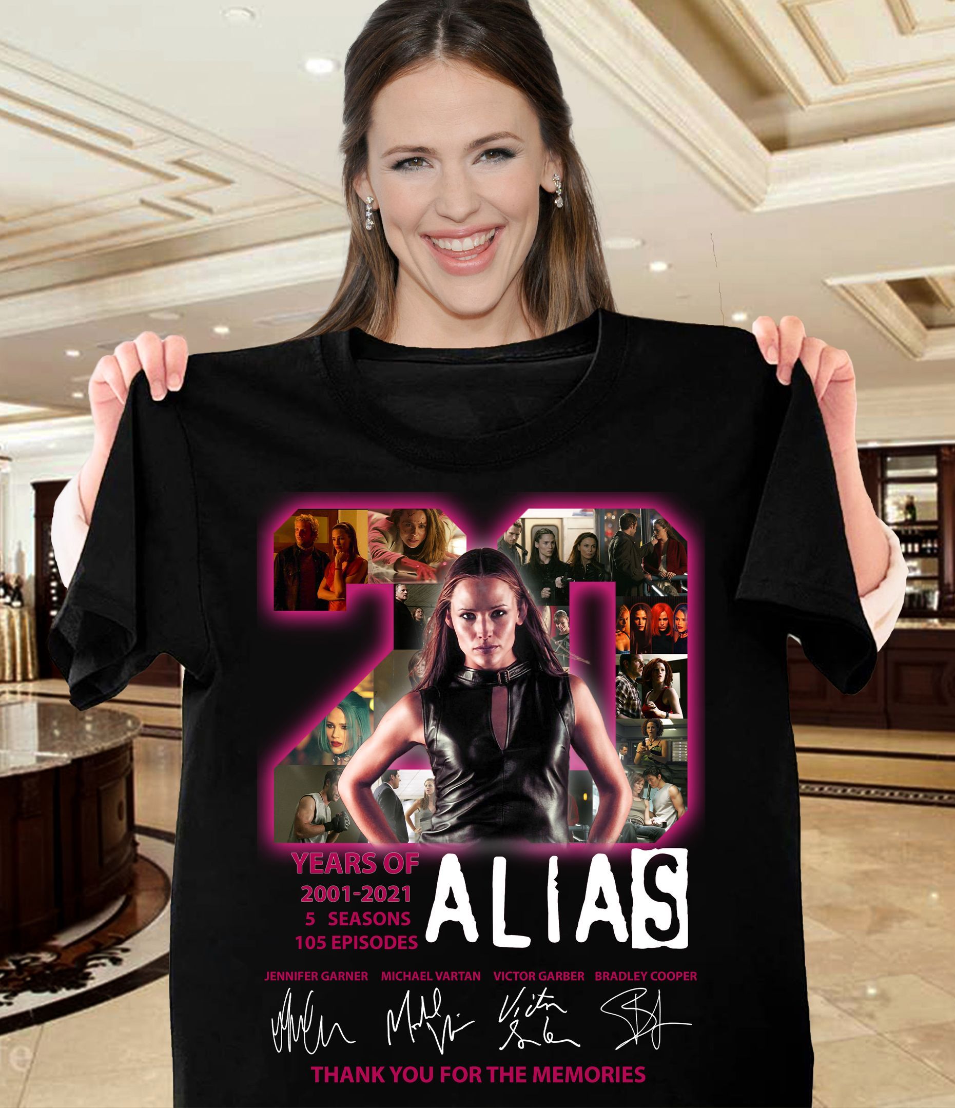 Baeelly™Alias 20Th (Tv Series 2001-2021 ) T-Shirt – Lv250