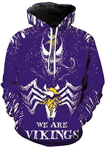 Minnesota Vikings 3D Hoodie 04