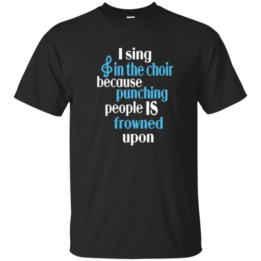 AGR Funny Choir Singing Tshirt