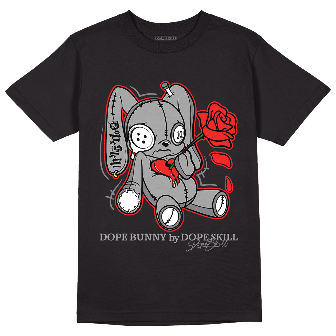 Jordan 4 Infrared Dopeskill T-Shirt Dope Bunny Graphic