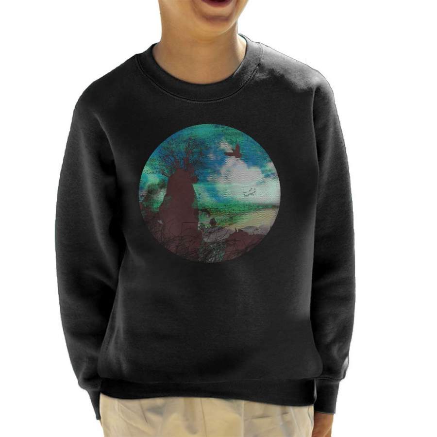 Birds Nesting Kid’s Sweatshirt