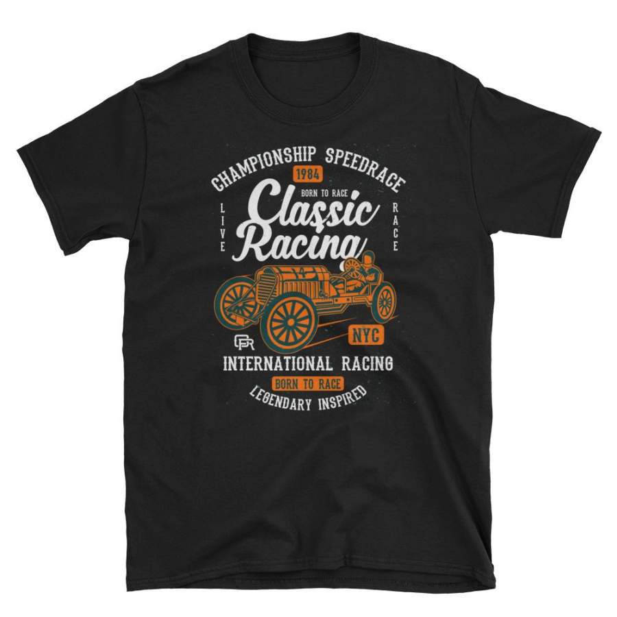 Classic Racing Vintage Poster T-Shirt